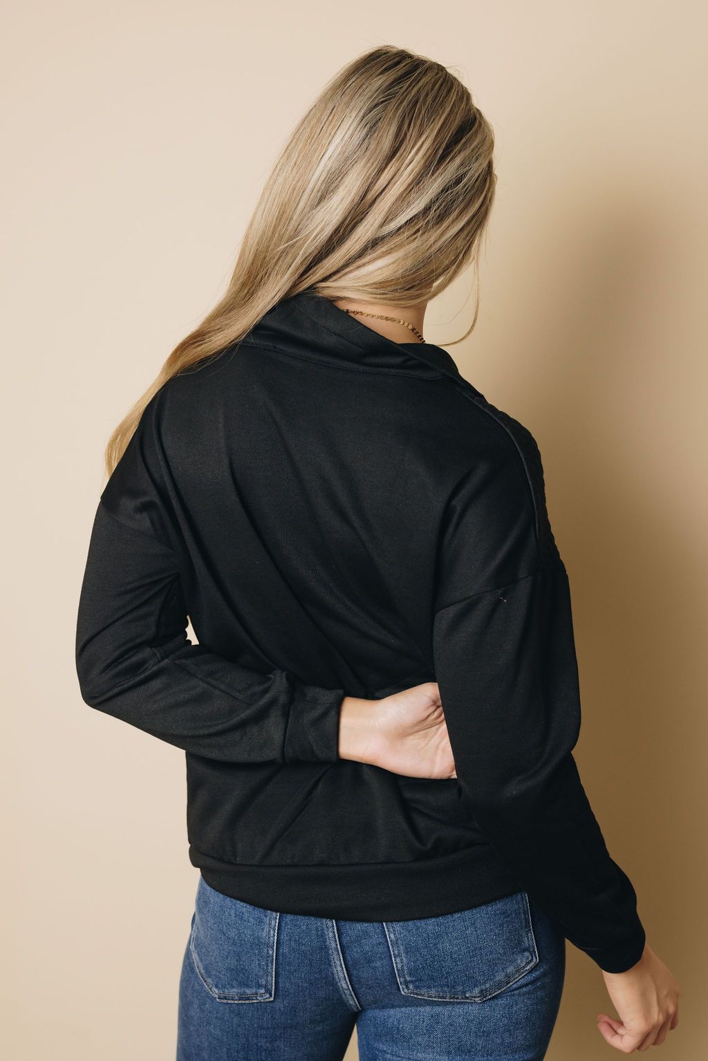 Geraldo Quilted Sweatshirt