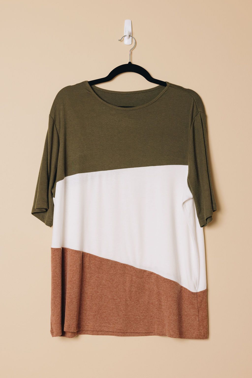 Plus Size - Santa Barbara Color Block Tee