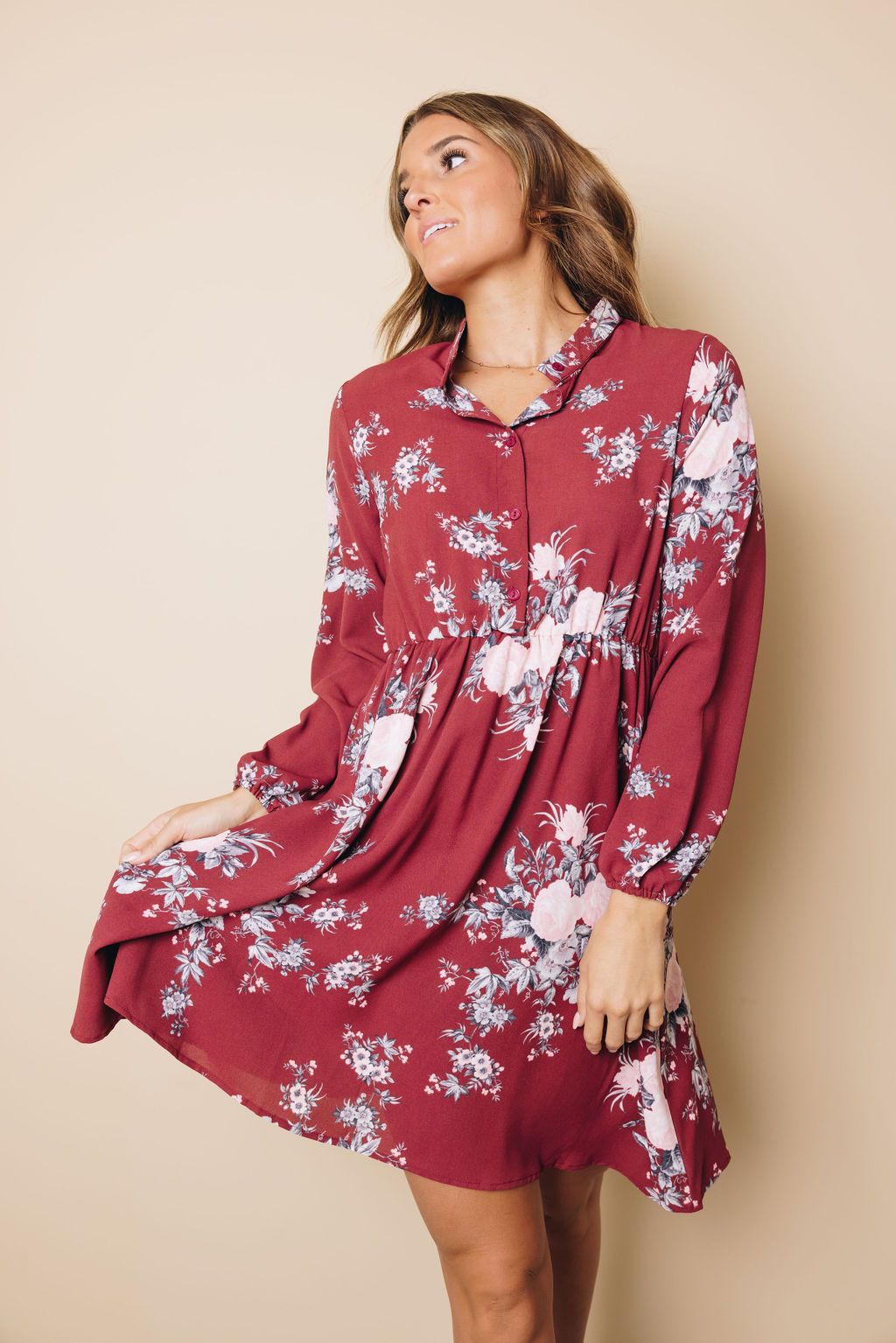 Kellan Floral Mini Dress