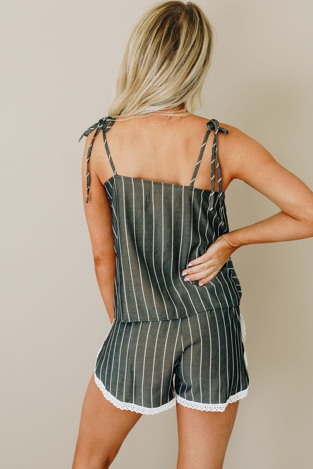 Candy Striper Pajama Set