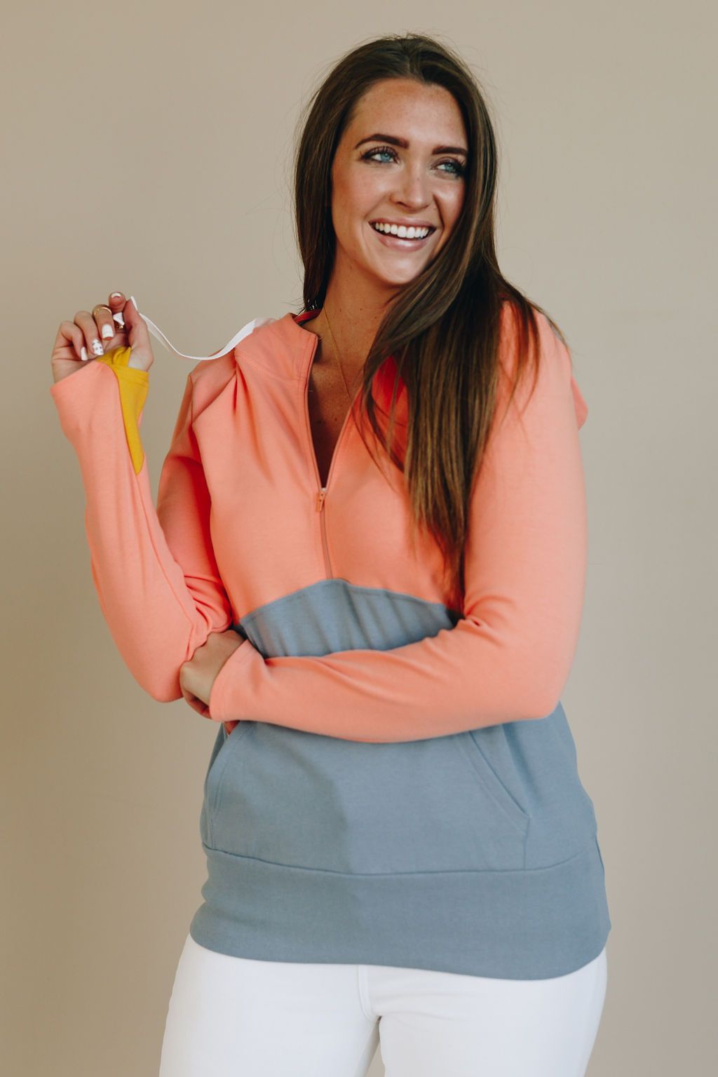 Can't Be Bothered Half Zip Sweatshirt