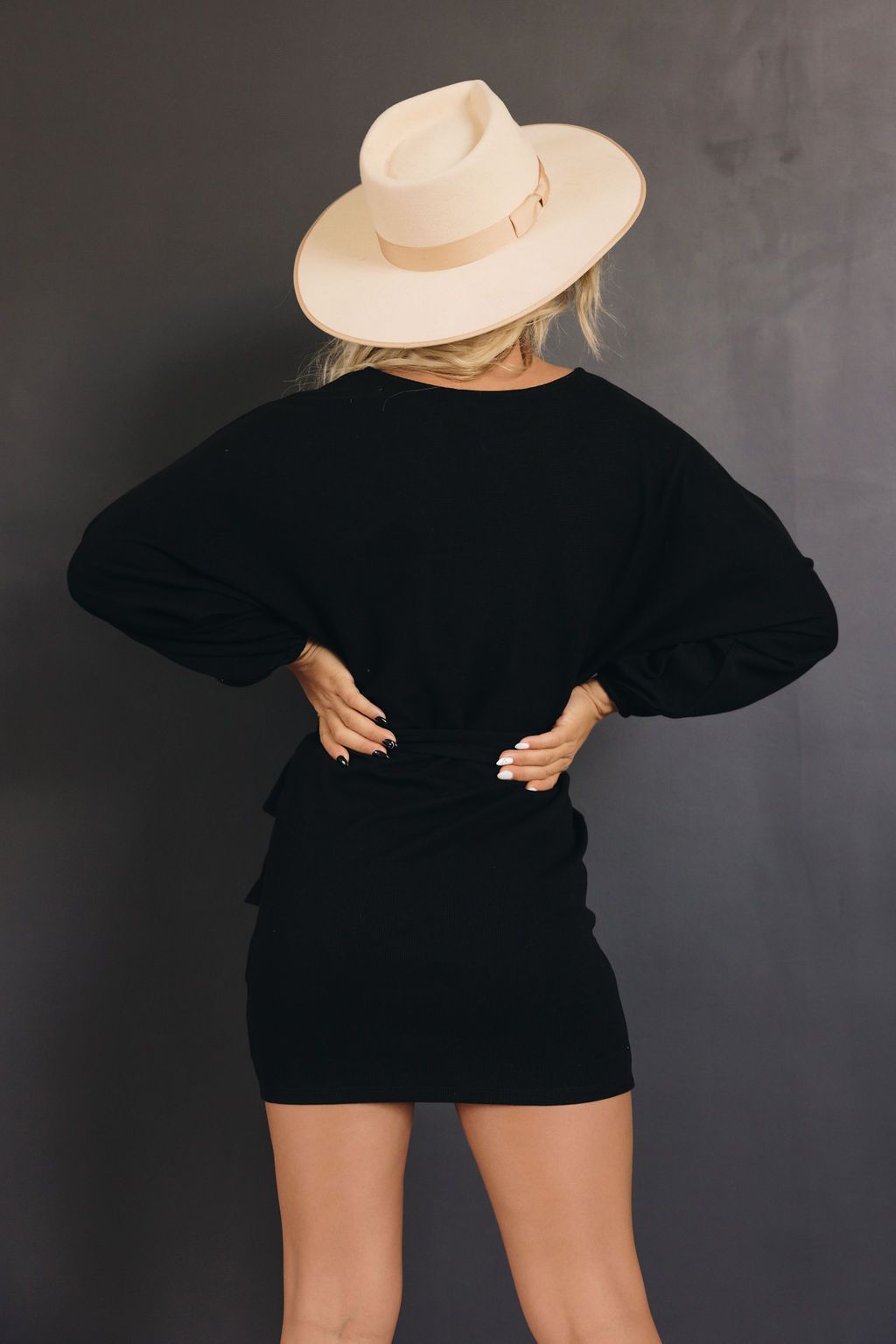 Dynamite Ribbed Sweater Dress