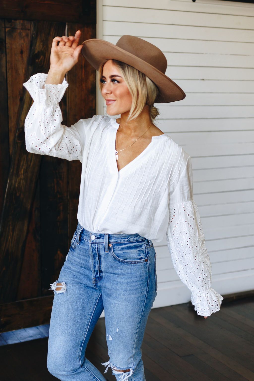 Beloved Button Down Top