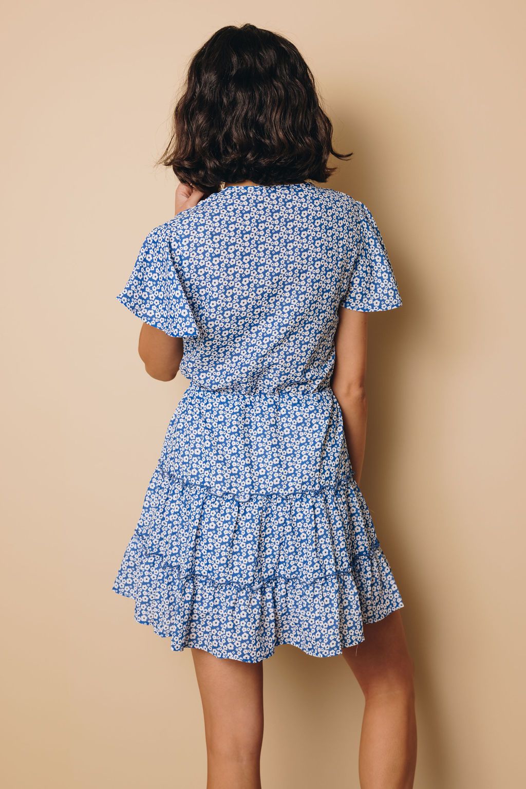 Aries Ruffle Floral Dress