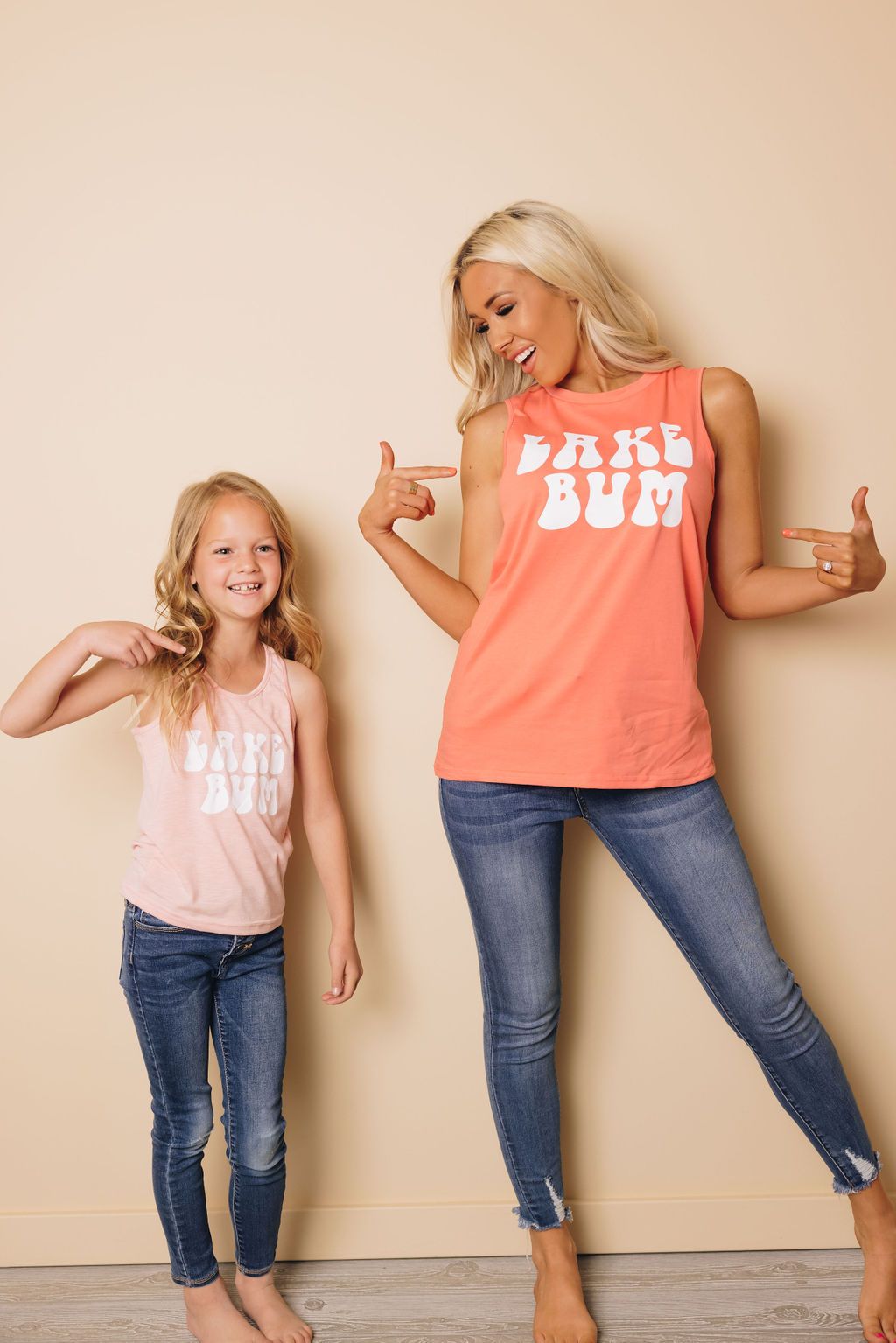 Mommy and Me Lake Bum Tank Top -Mommy