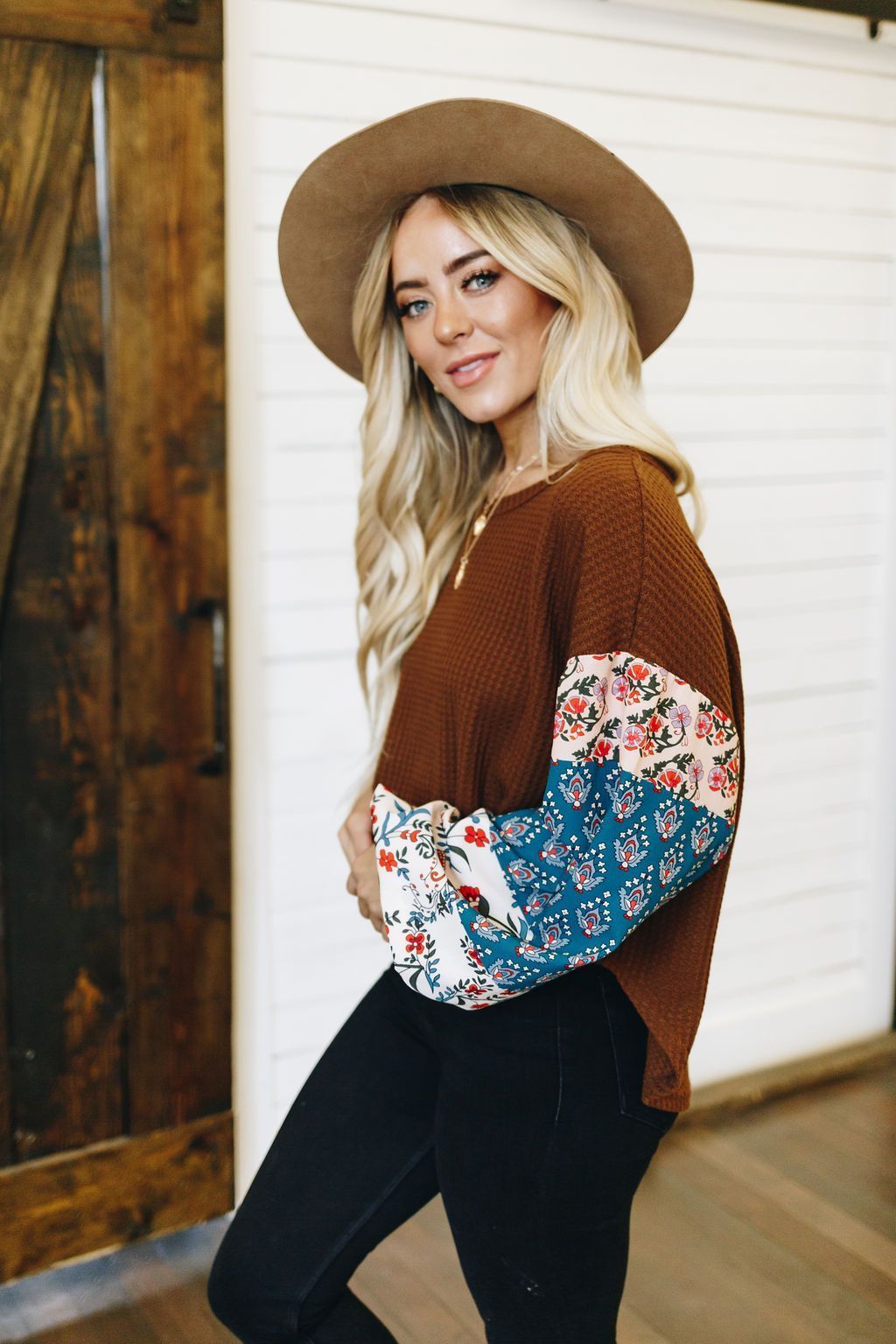 Flower Power Thermal Top