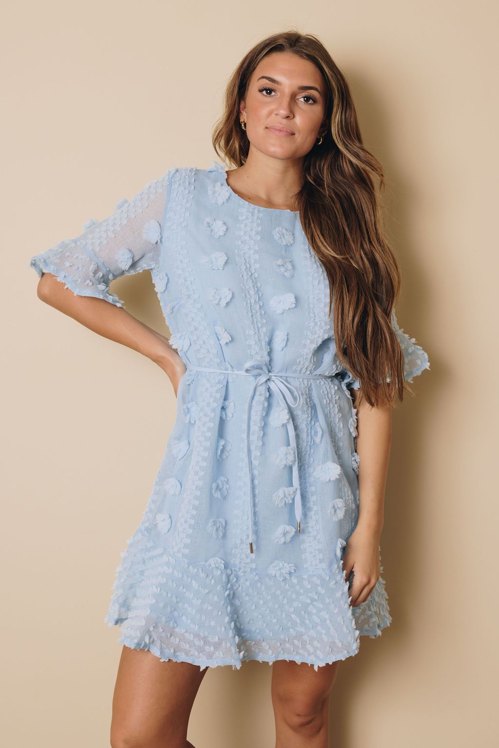 Meredith Swiss Dot Mini Dress