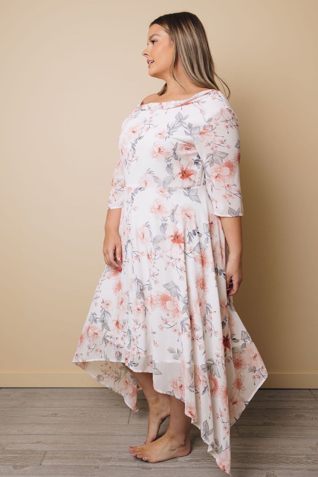 Plus Size - Bennett Floral Dress
