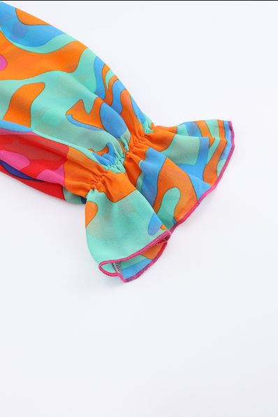 Free Spirit Ruffle Maxi Dress