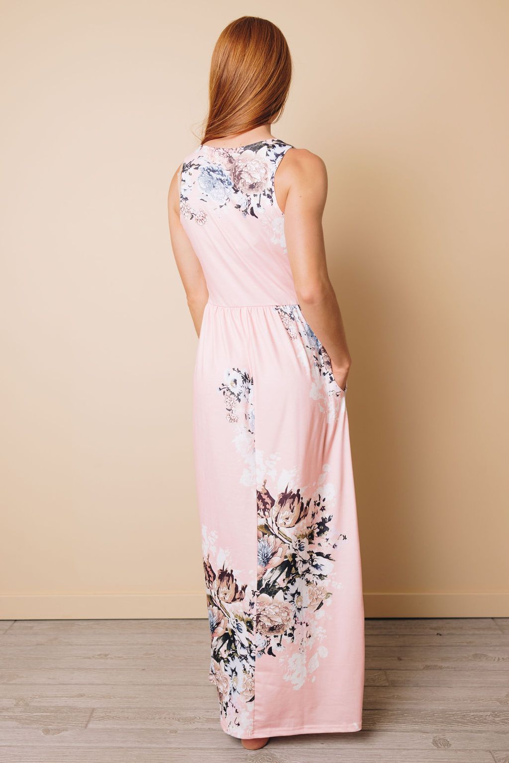 Tanya Floral High Waist Maxi Dress