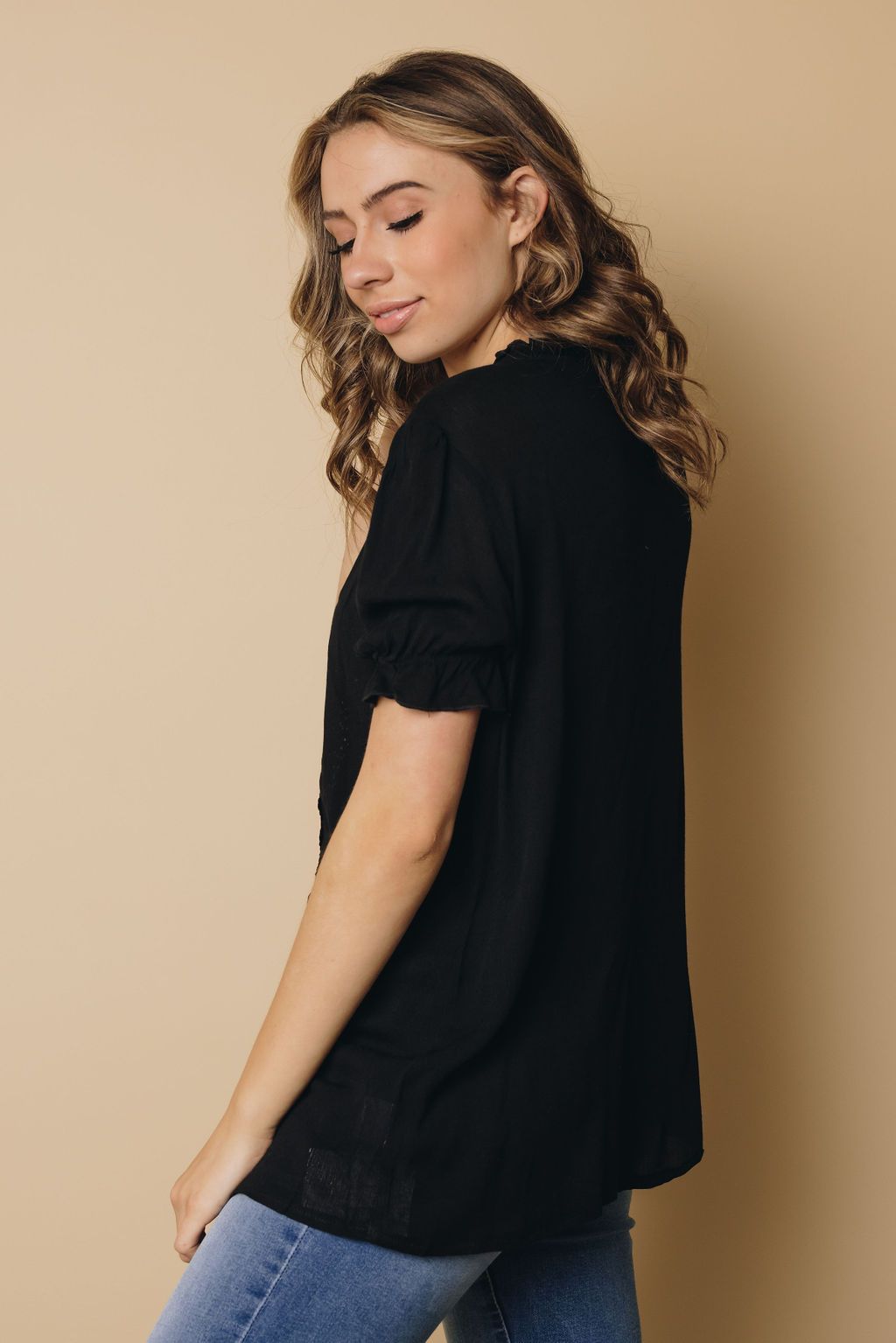 Malina Kate Frilled Blouse