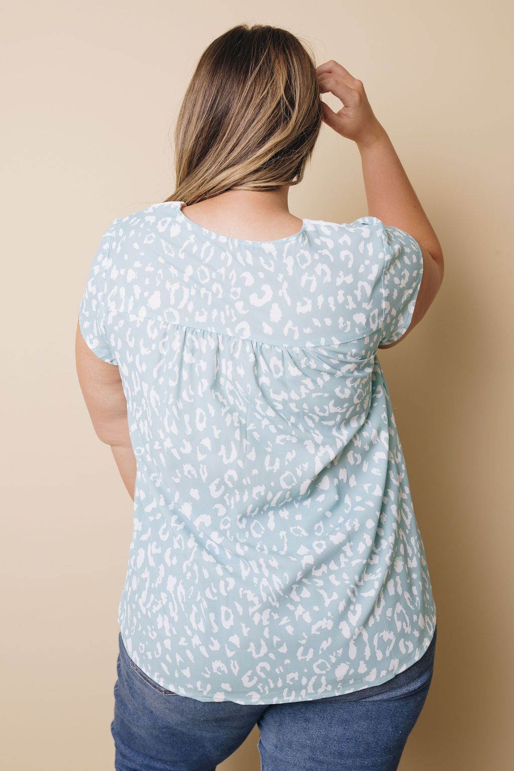 Plus Size - City of Music Leopard Top