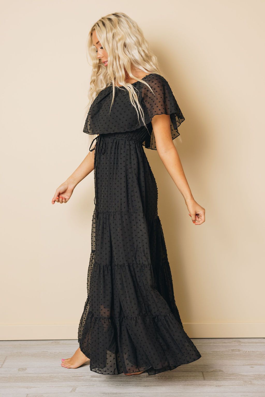 Macy Off Shoulder Maxi Dress
