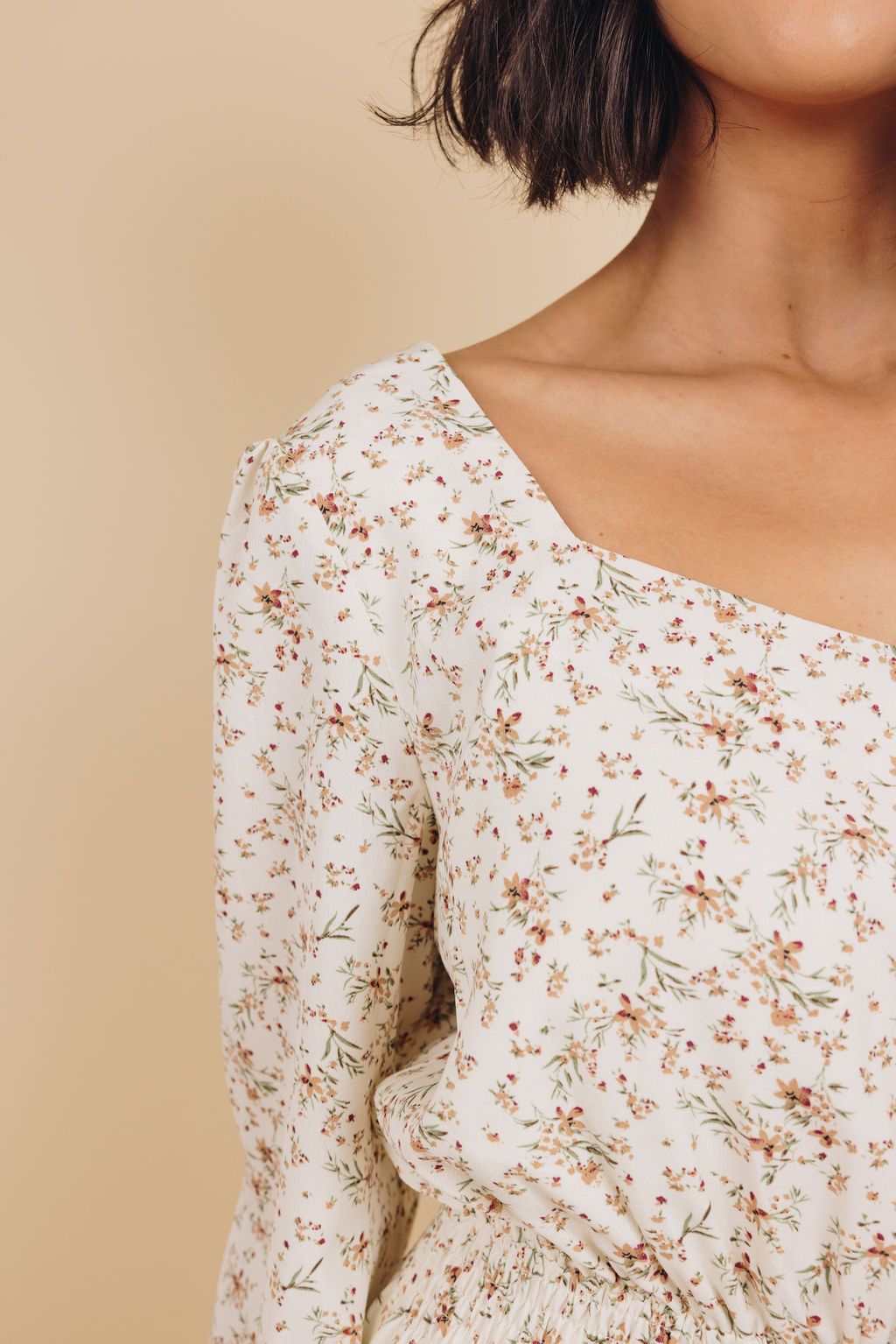 Naomi Ruffle Floral Dress