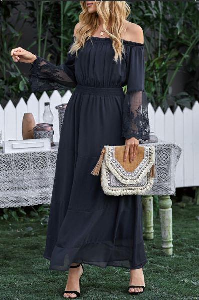 Philly Embroidered Lace Maxi Dress