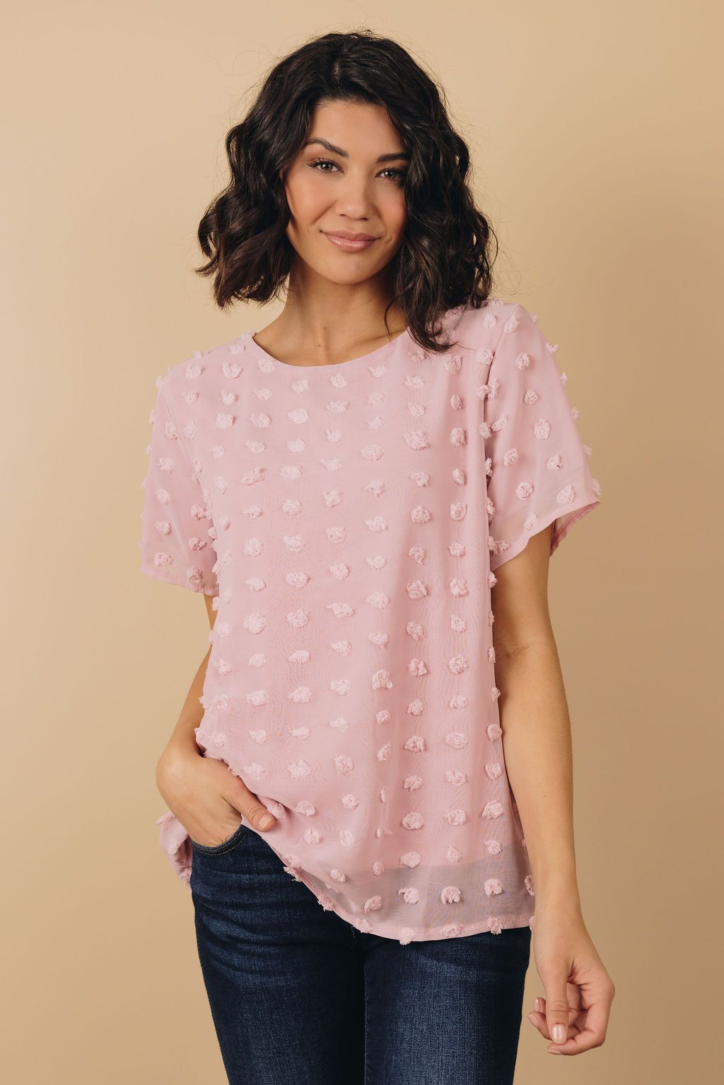 Endless Love Swiss Dot Top