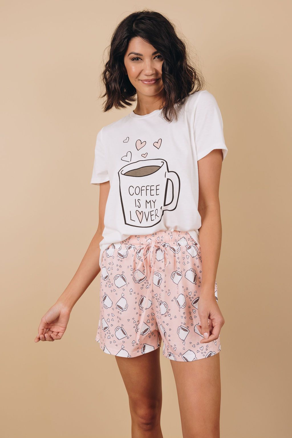 Coffee Is My Lover Loungewear Set