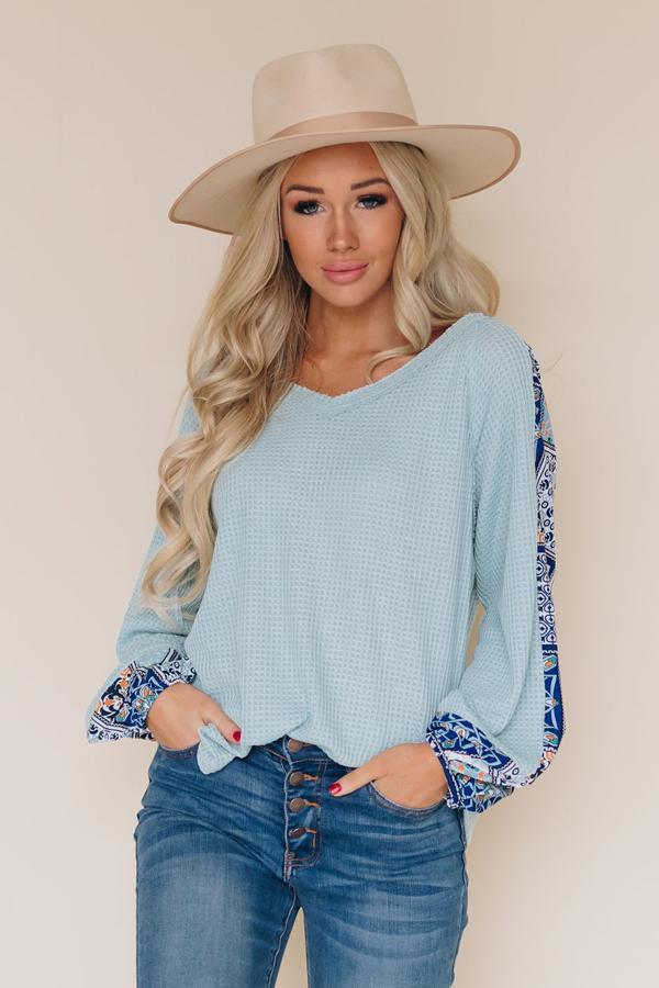 Shake it Up Thermal Top