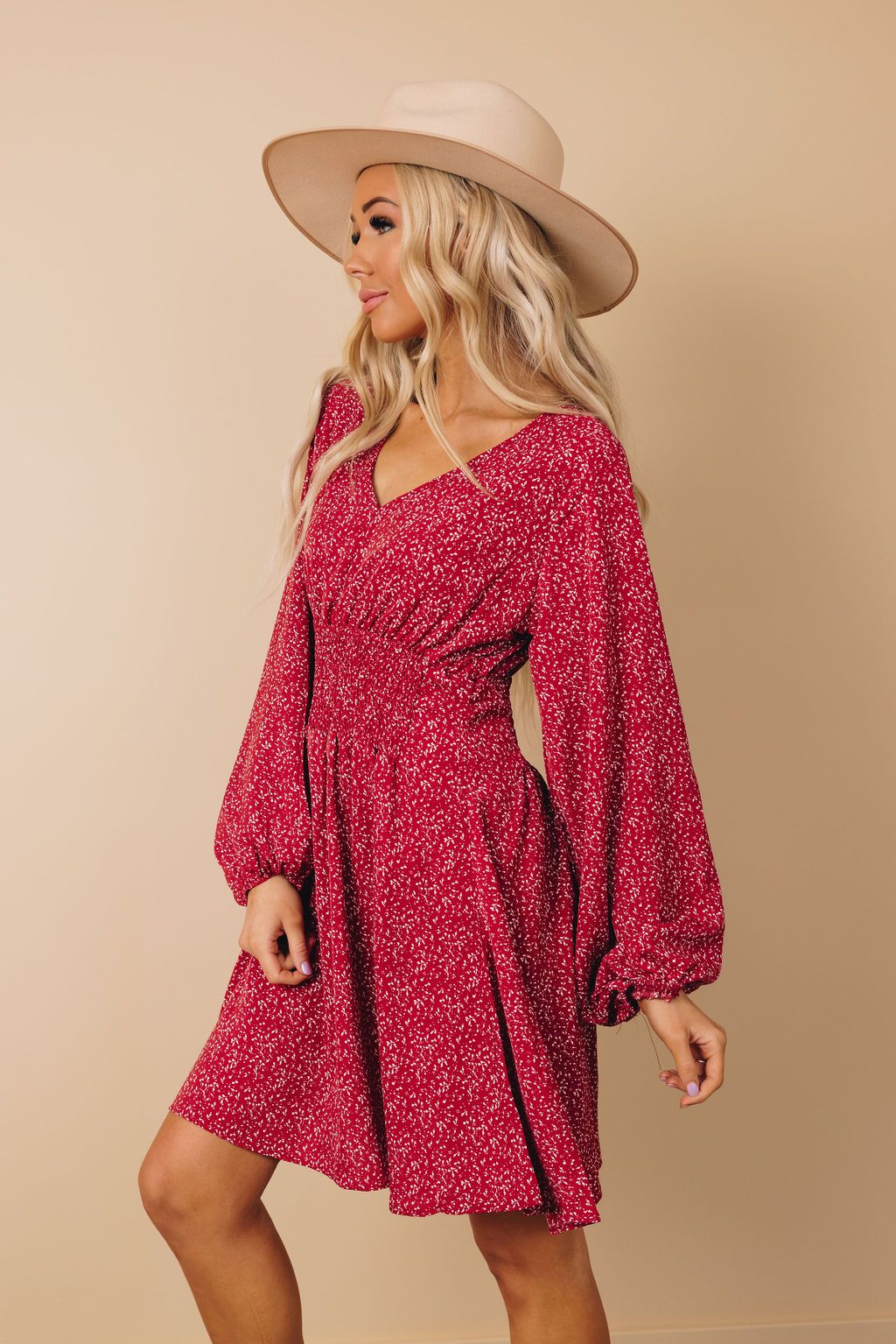 Shanny Smocked Waist Dress