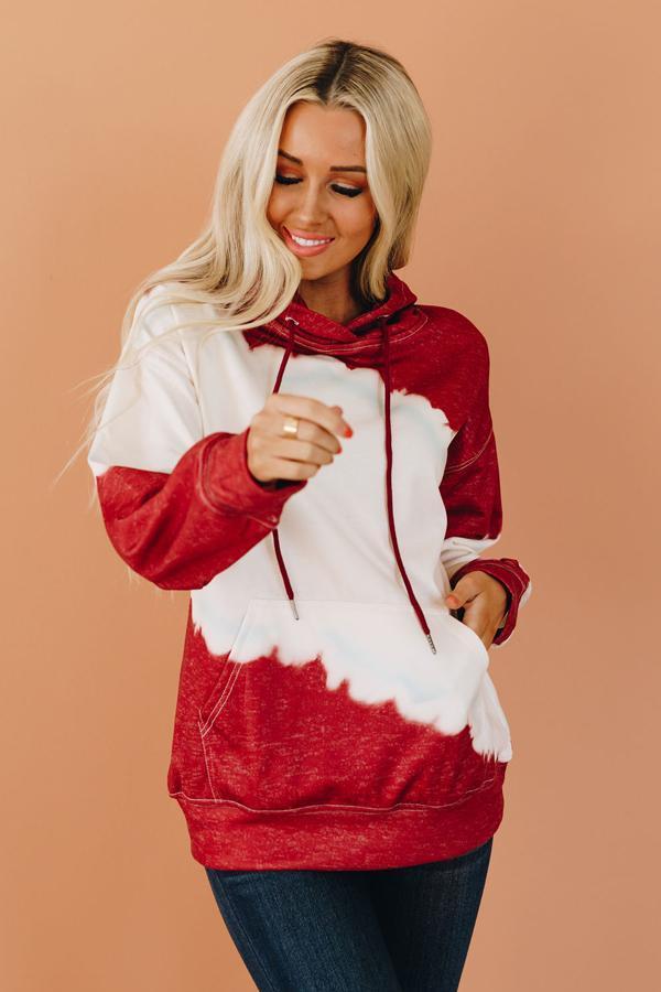 Swipe Right Tie Dye Hoodie