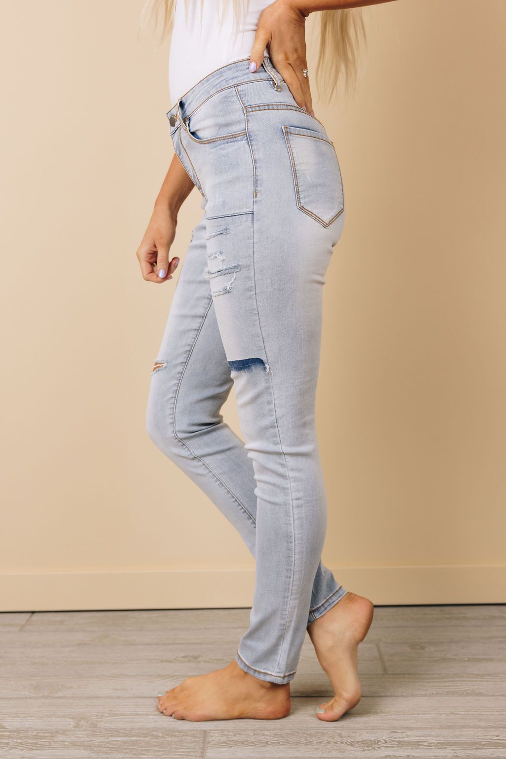 Not Your Boyfriends Ripped Boyfriend Jeans