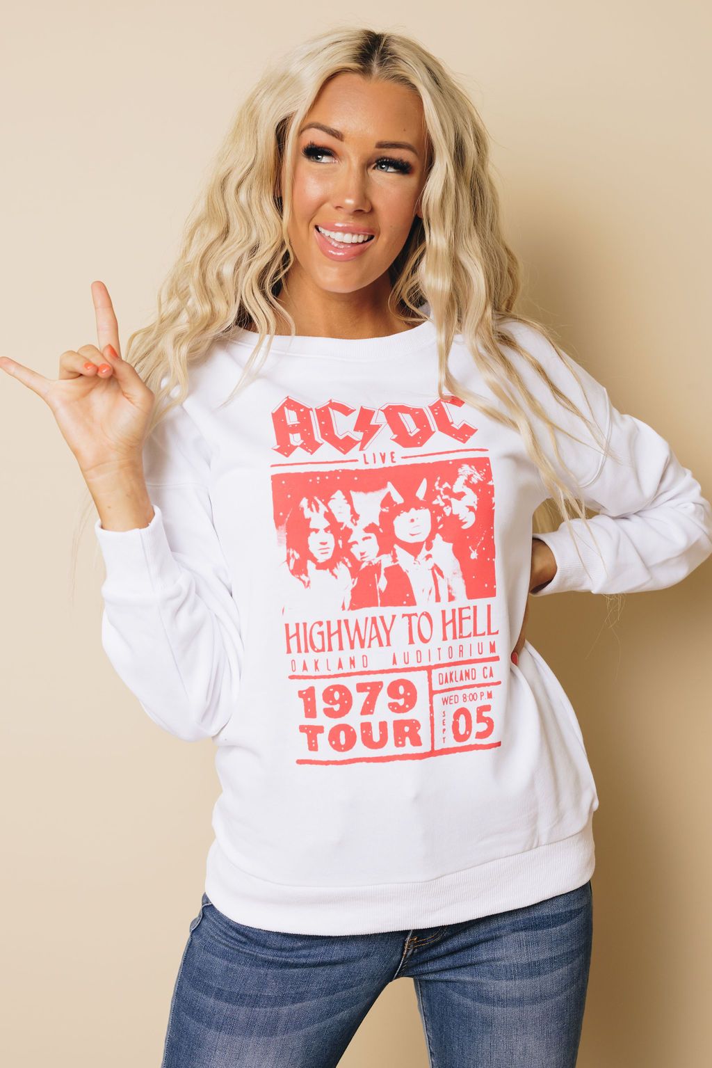 Feelin' the Electricity Band Sweatshirt