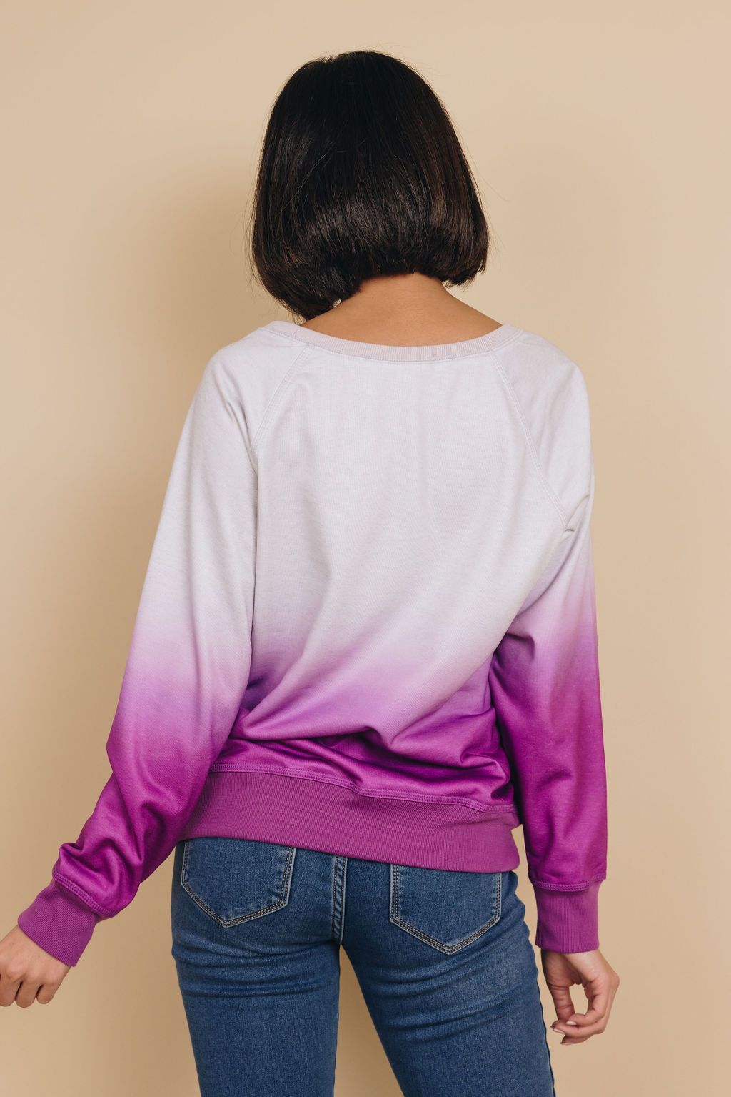 Not Over Yet Ombre Sweatshirt