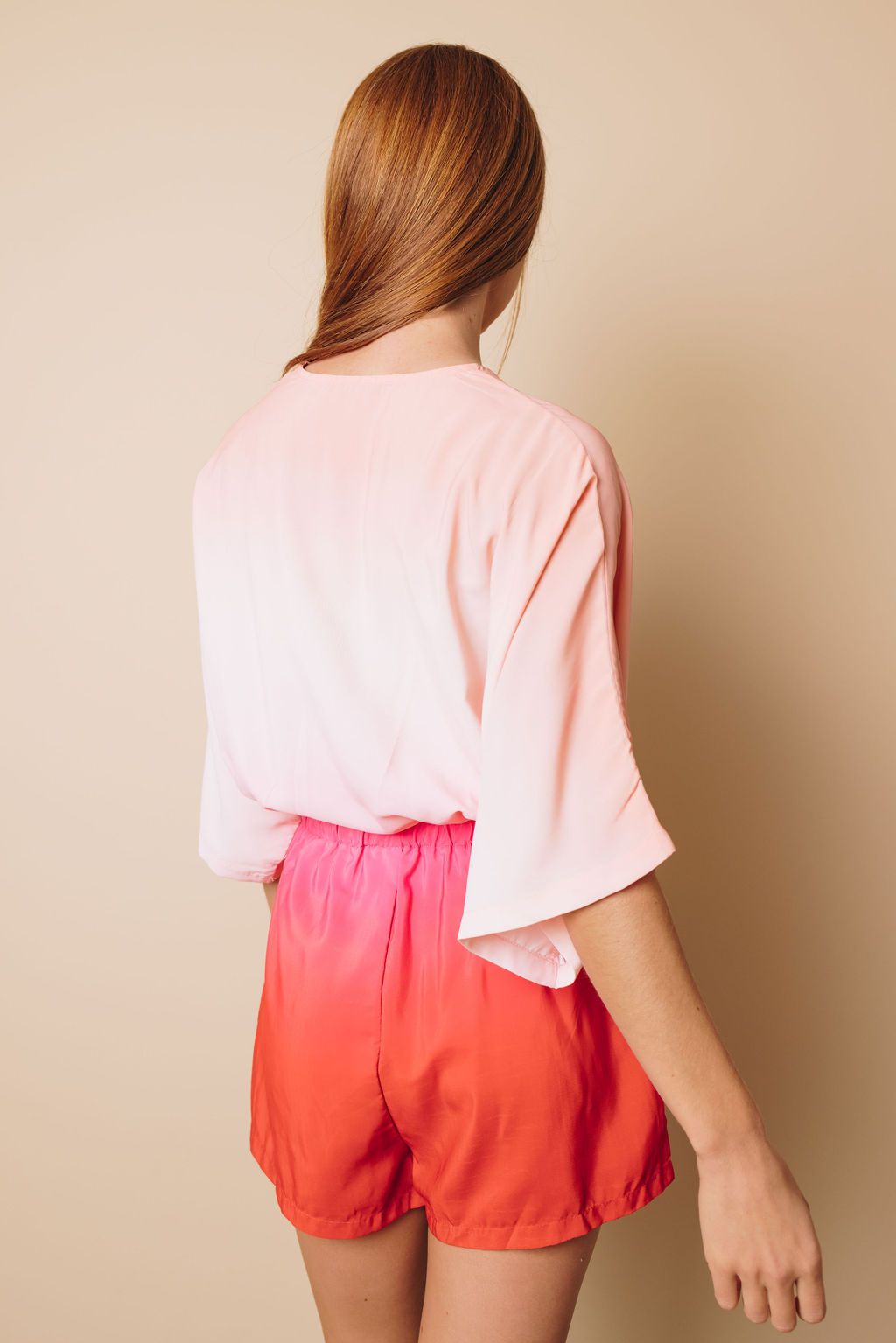 Her Story Ombre Kimono Romper