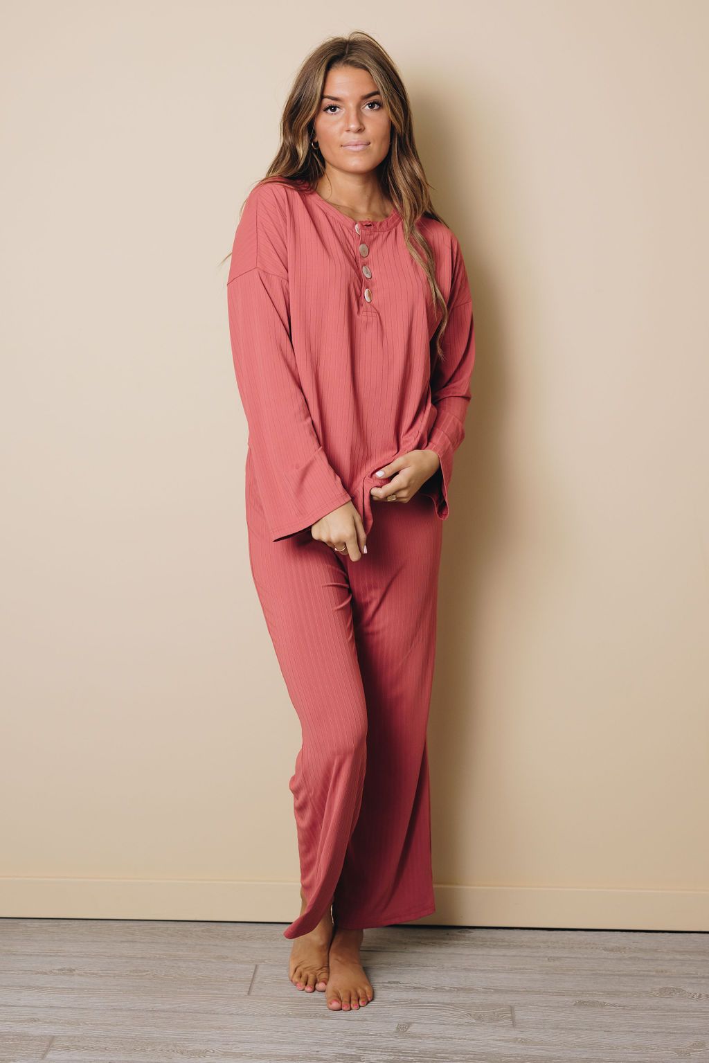 Aurora Buttoned Lounge Wear