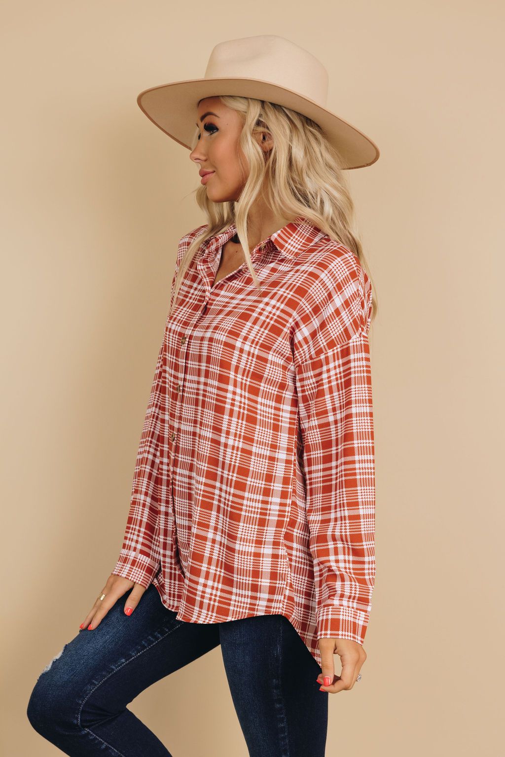 Jess & Josie Plaid Shirt