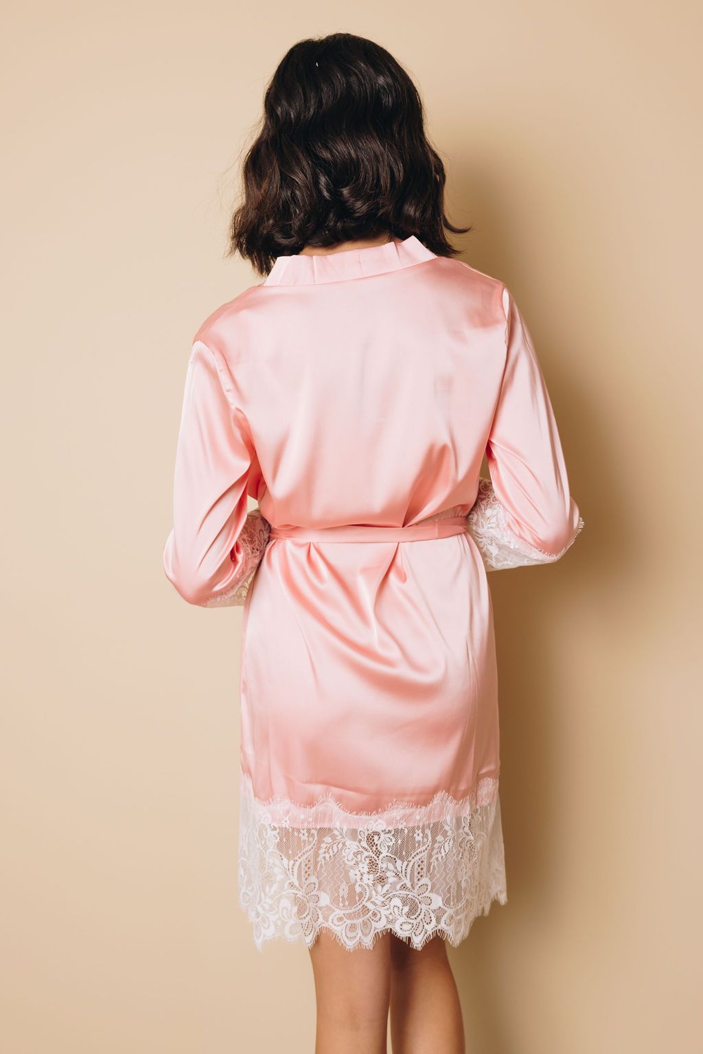Satin Kimono Robe
