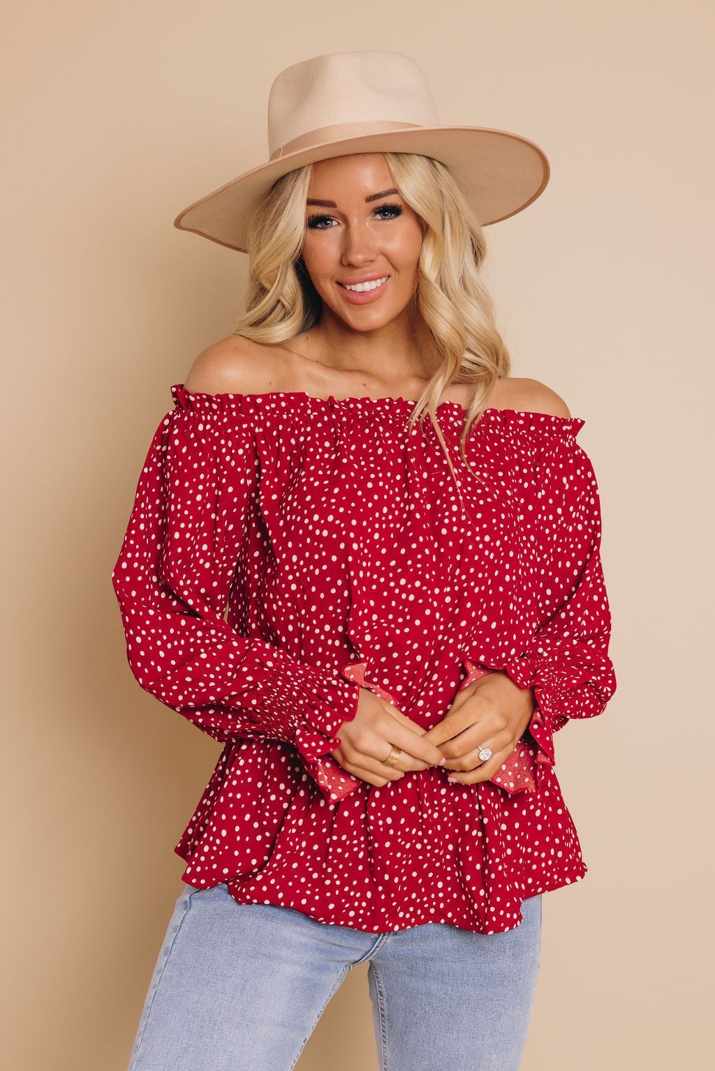 Hillside Polka Dot Top
