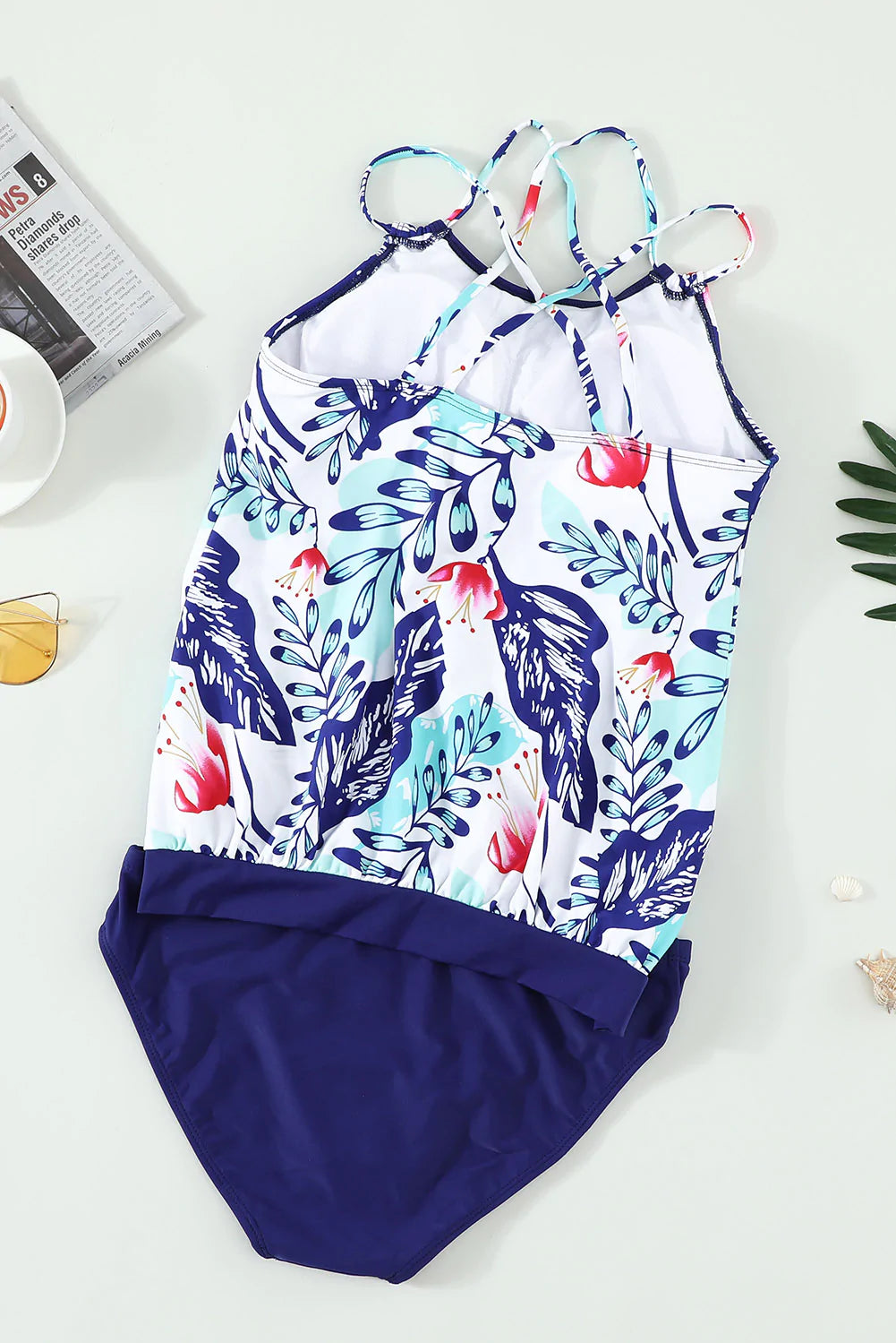 Natalie Printed Tankini