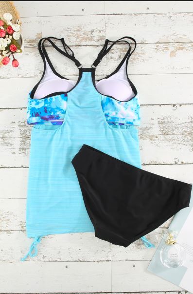 Houston Printed Tankini