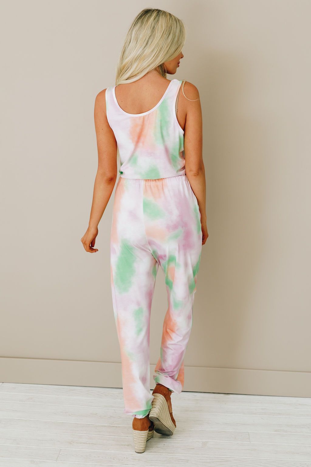 Break Free Tie Dye Jumpsuit