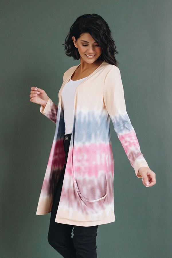 Brooklyn Tie-Dye Cardigan