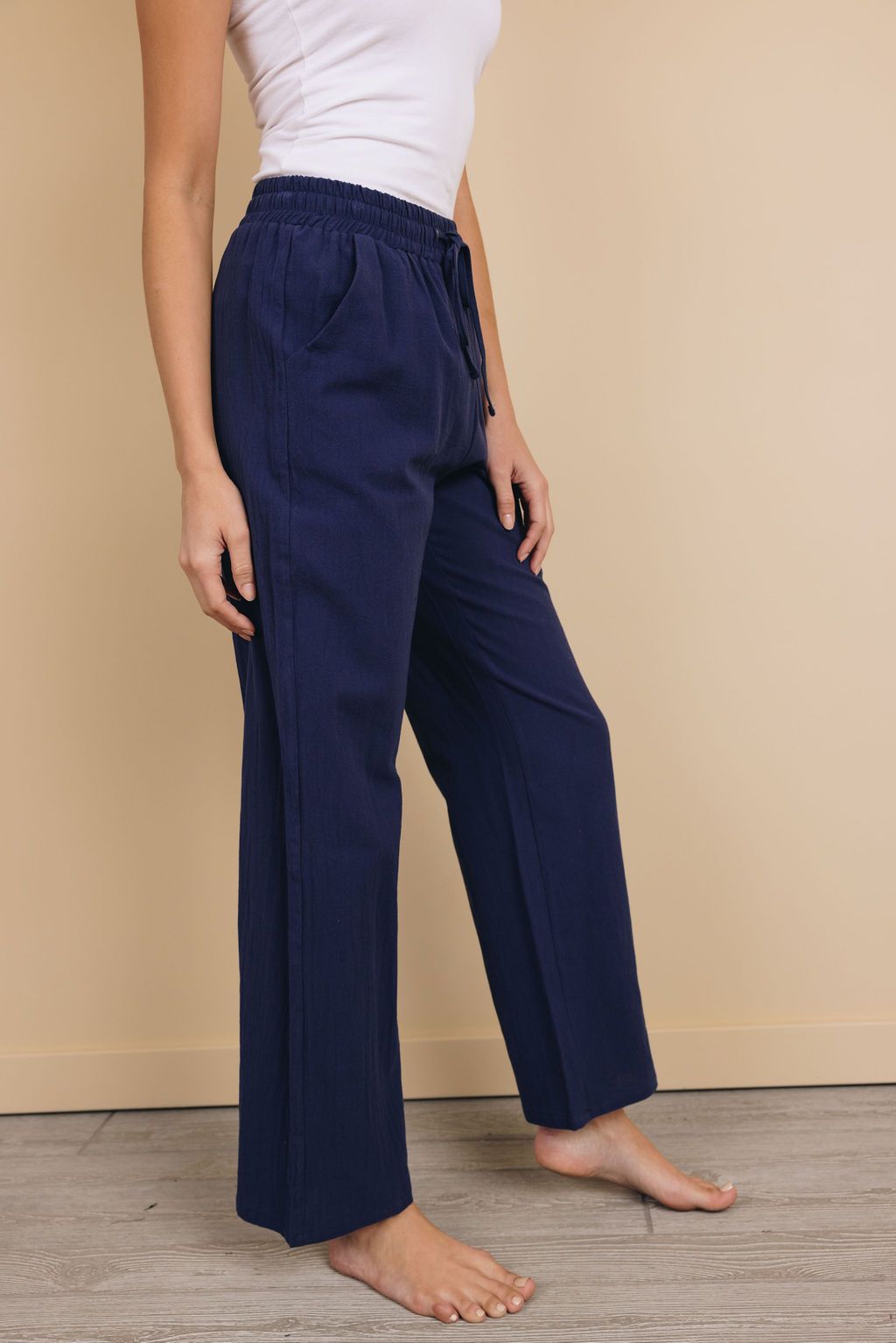 Demi Elastic Waist Pants