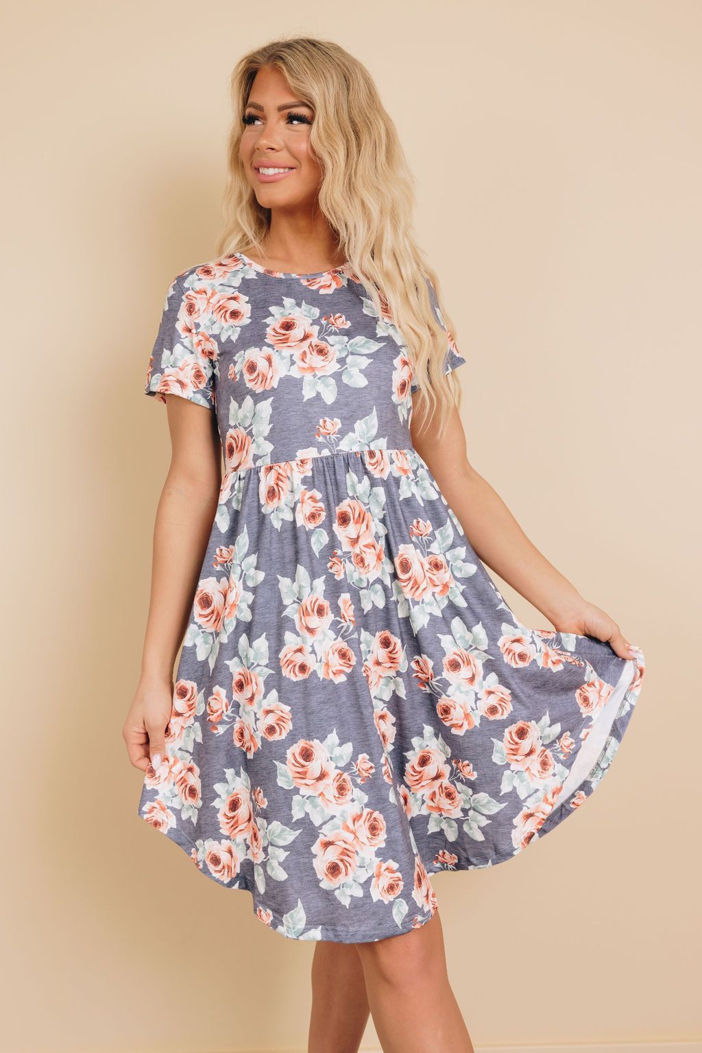 Uintah Pleated Mini Dress