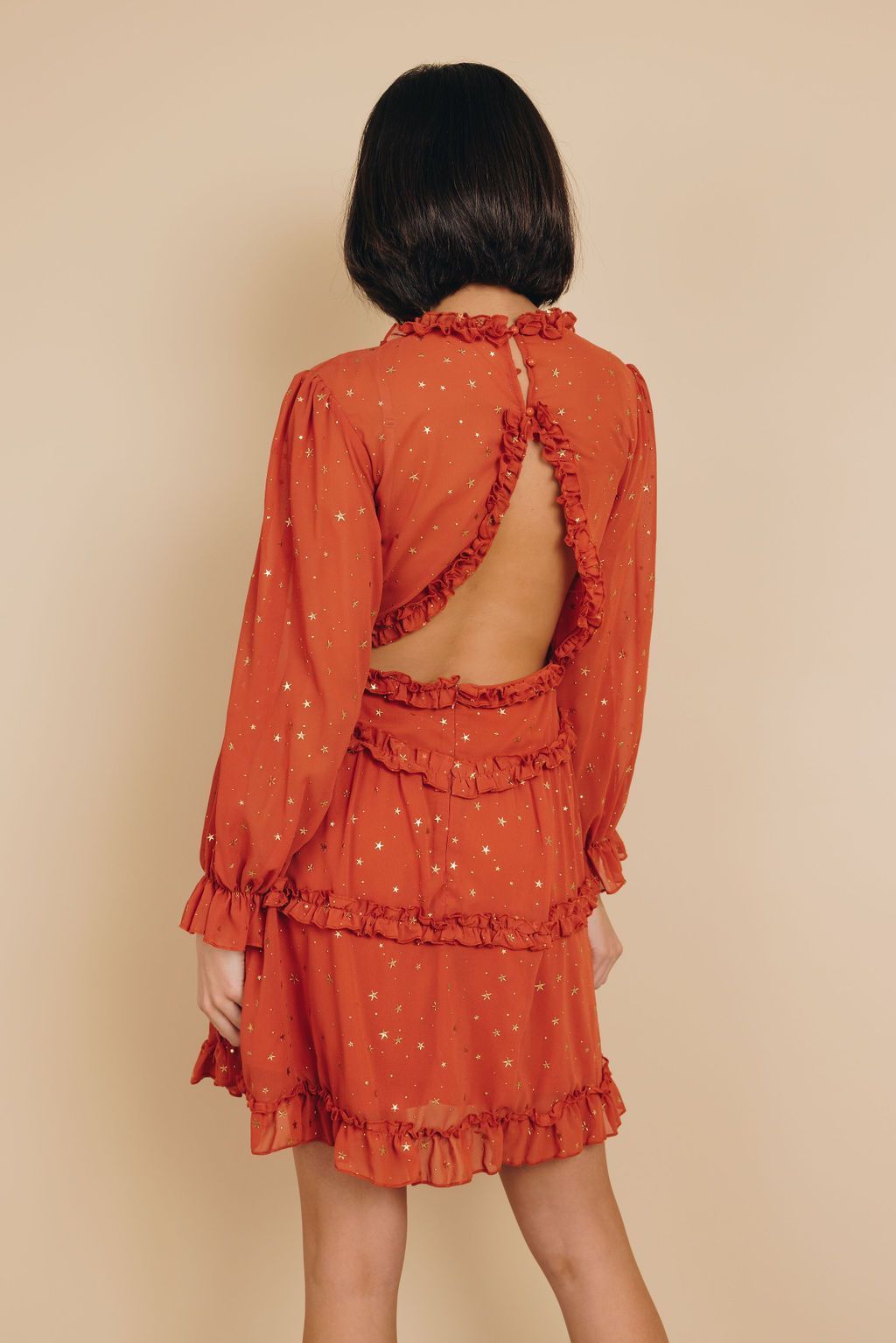 Shining Star Ruffle Dress