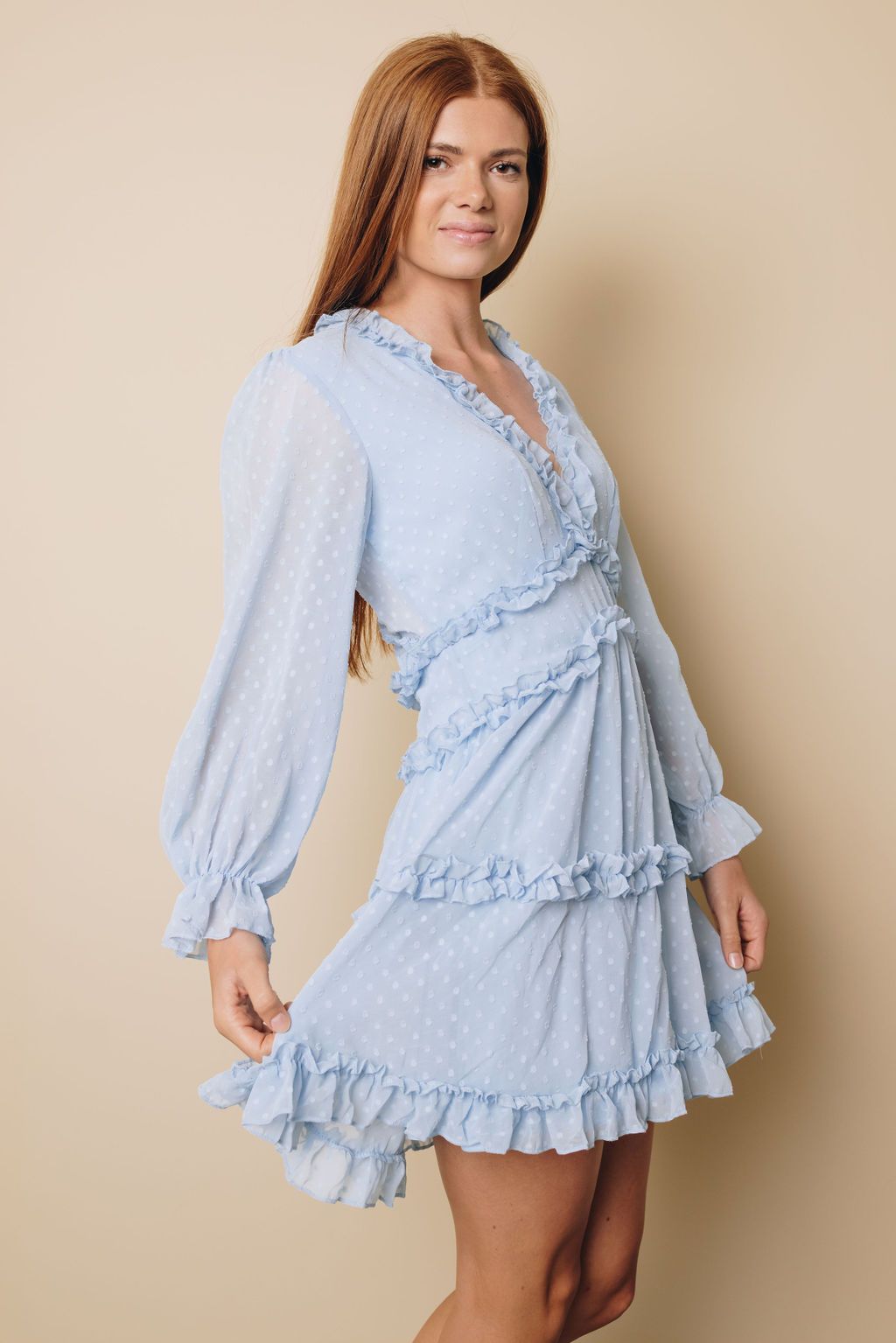 Hello Love Ruffle Dress