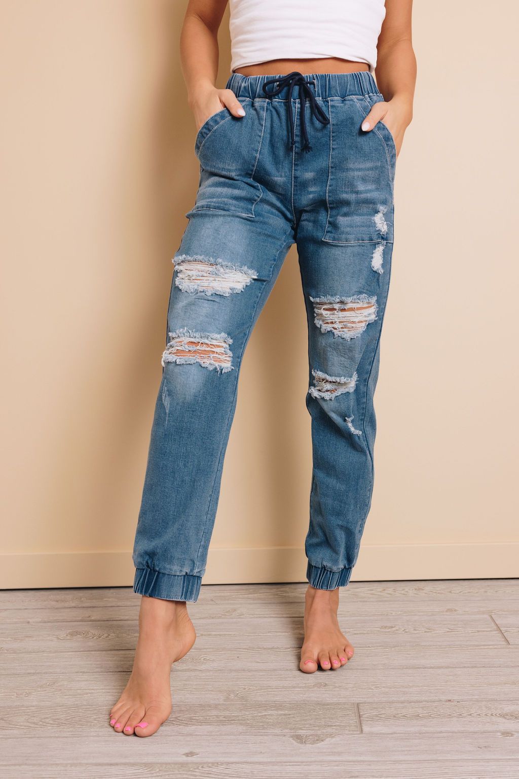 Broward Denim Joggers