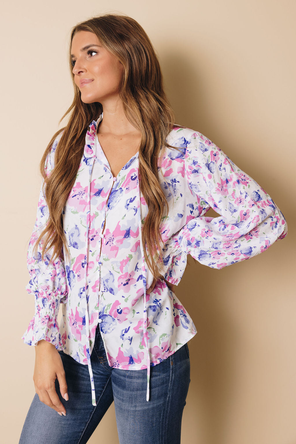 Bella Floral Blouse