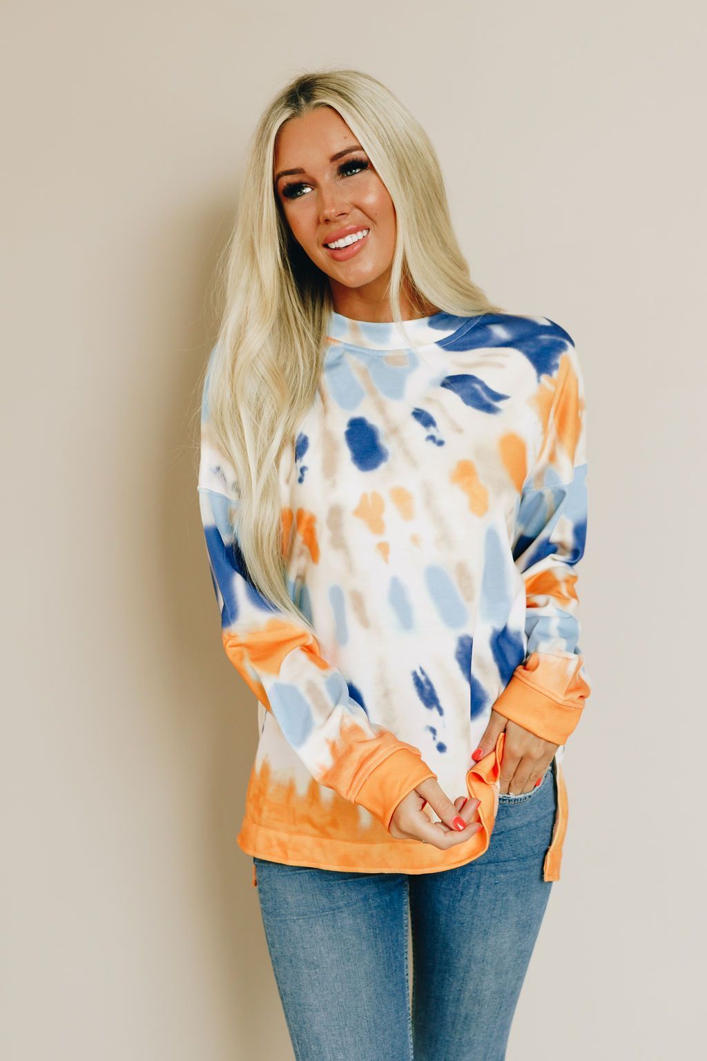 Not Your Boyfriend's Tie Dye Sweatshirt