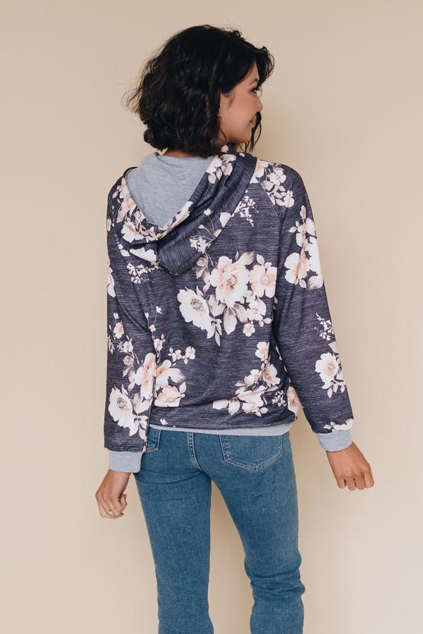 Makaylee Floral Hoodie