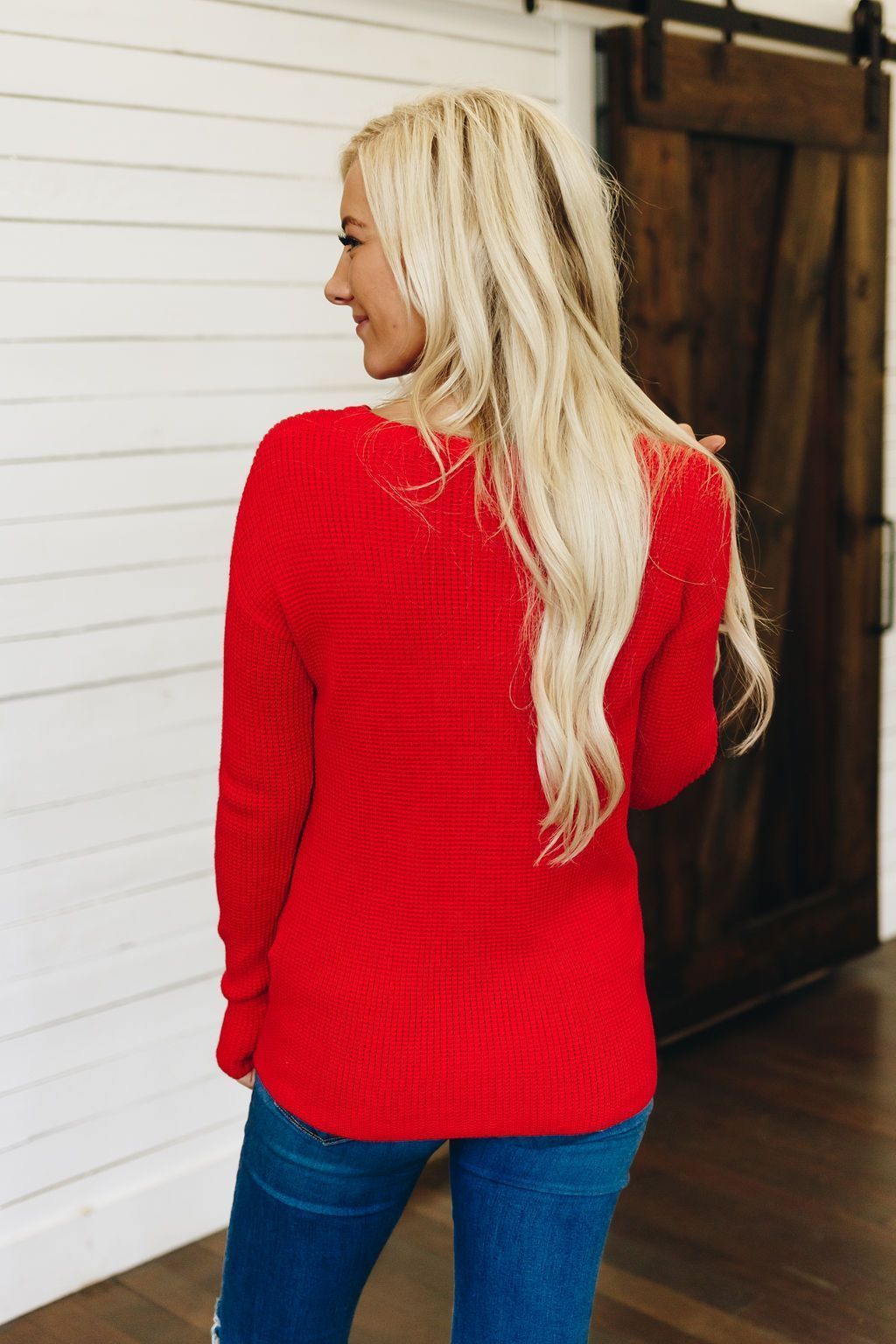 Jolee Ribbed Knit Sweater