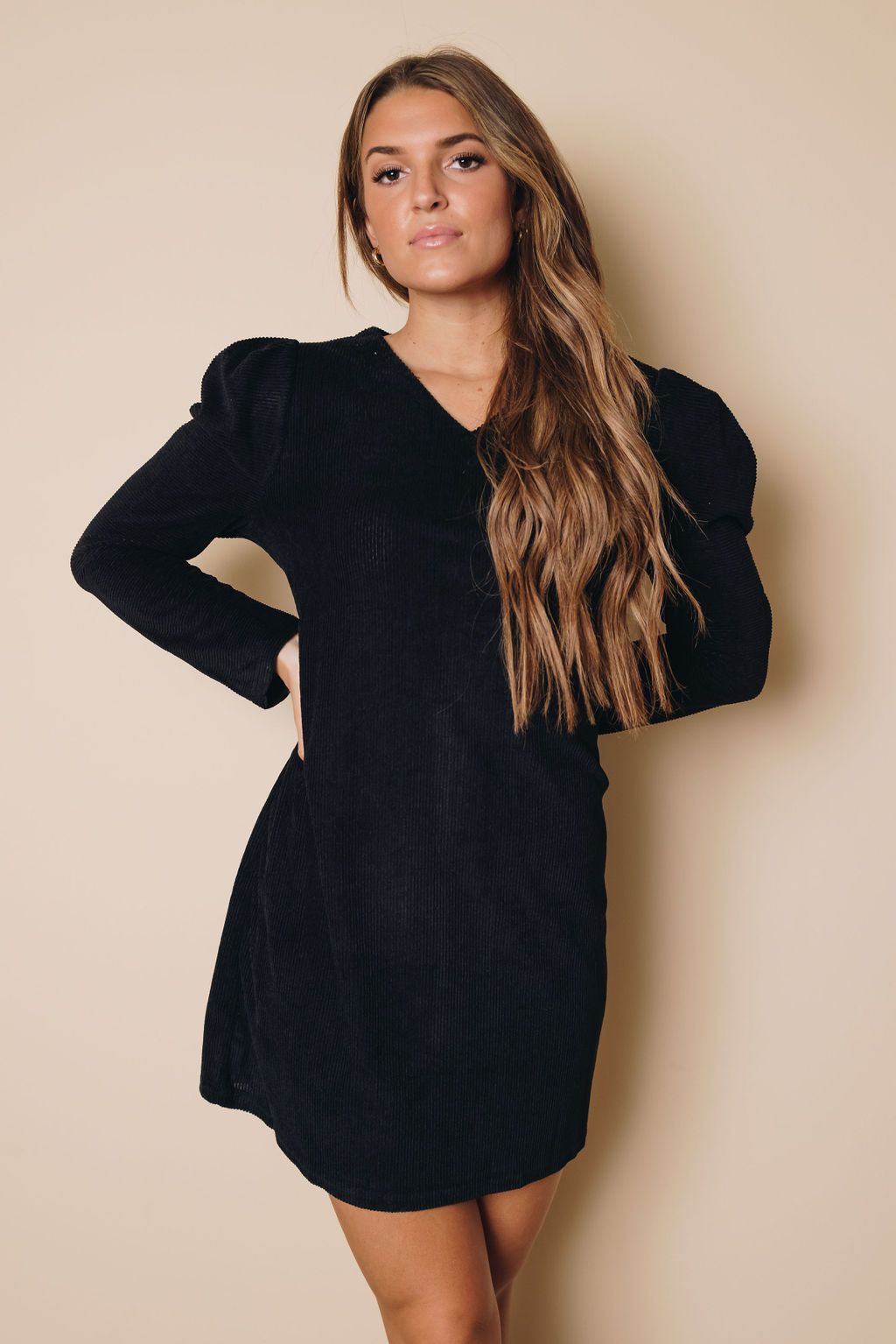 Carolina Ribbed Mini Dress