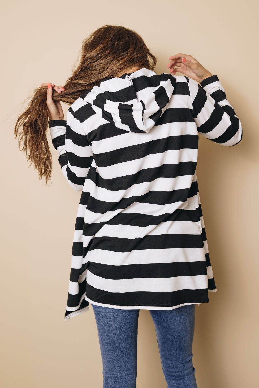 Willow Long Sleeve Stripe Cardigan