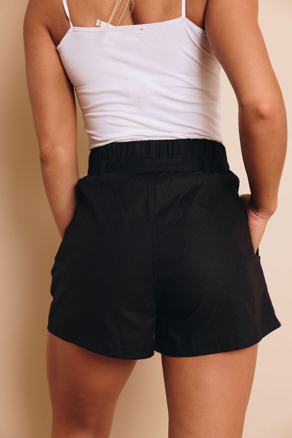 Sprague Tie Waist Shorts