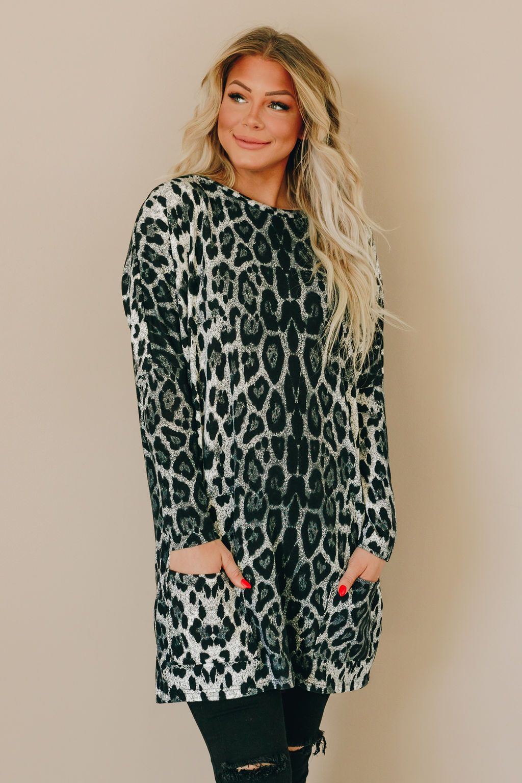 You Are Bold Leopard Tunic
