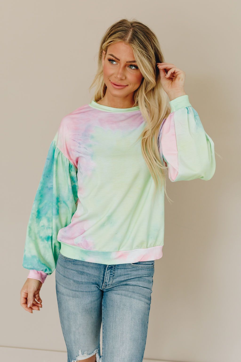 Cotton Candy Kisses Pullover